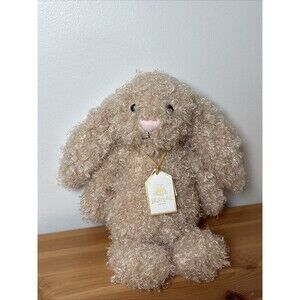 Jellycat Bashful Luxe Bunny Curly🐰 Pre-release Limited collection BNWT Medium
